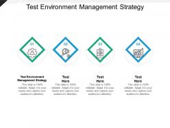 Test environment management strategy ppt powerpoint presentation file graphics template cpb