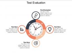 Test evaluation ppt powerpoint presentation ideas elements cpb