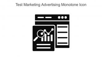Test Marketing Advertising Monotone Icon In Powerpoint Pptx Png And Editable Eps Format