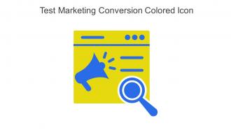 Test Marketing Conversion Colored Icon In Powerpoint Pptx Png And Editable Eps Format