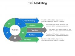 Test marketing ppt powerpoint presentation outline layout ideas cpb