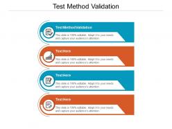 Test method validation ppt powerpoint presentation model show cpb