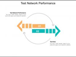 Test network performance ppt powerpoint presentation show guidelines cpb