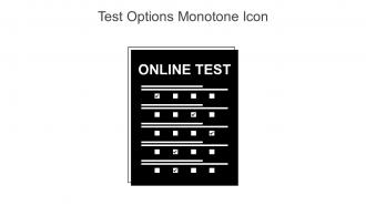 Test Options Monotone Icon In Powerpoint Pptx Png And Editable Eps Format