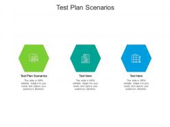Test plan scenarios ppt powerpoint presentation visual aids infographic template cpb