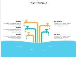 Test revenue ppt powerpoint presentation icon structure cpb