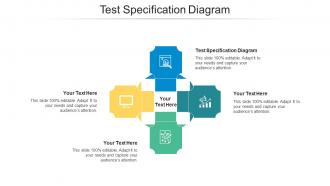 Test Specification Diagram Ppt Powerpoint Presentation Gallery Visuals Cpb