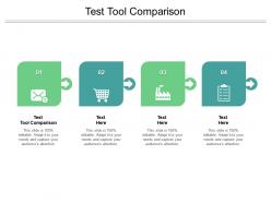 Test tool comparison ppt powerpoint presentation file example cpb