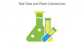 Test Tube And Flask Colored Icon In Powerpoint Pptx Png And Editable Eps Format