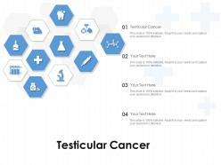 Testicular cancer ppt powerpoint presentation layouts background designs