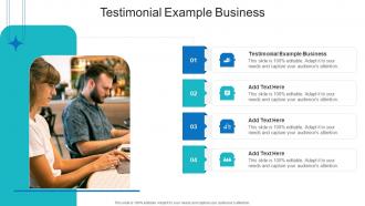 Testimonial Example Business In Powerpoint And Google Slides Cpb