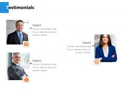 Testimonials Communication Ppt Powerpoint Presentation File Inspiration