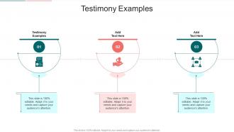 Testimony Examples In Powerpoint And Google Slides Cpb