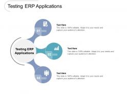 Testing erp applications ppt powerpoint presentation ideas gallery cpb