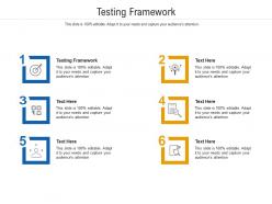Testing framework ppt powerpoint presentation example 2015 cpb