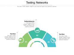 Testing networks ppt powerpoint presentation example cpb