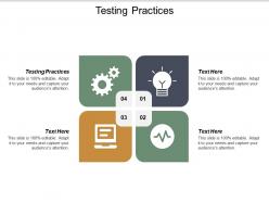 Testing practices ppt powerpoint presentation gallery layout ideas cpb