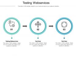 Testing webservices ppt powerpoint presentation infographic template background images cpb