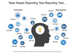 Tests needs reporting test reporting test anticipate saving