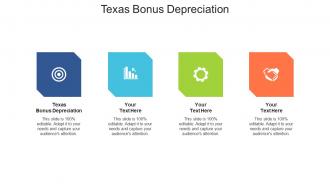 Texas bonus depreciation ppt powerpoint presentation pictures background images cpb