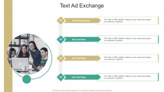 Text Ad Exchange In Powerpoint And Google Slides Cpb