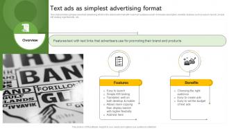 Text Ads As Simplest Advertising Format Effective Paid Promotions MKT SS V