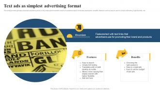 Text Ads As Simplest Advertising Format Paid Media Advertising Guide For Small MKT SS V