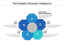 Text analytics business intelligence ppt powerpoint presentation outline show cpb