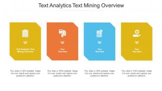 Text analytics text mining overview ppt powerpoint presentation outline pictures cpb