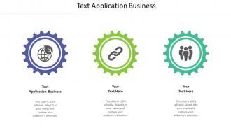 Text application business ppt powerpoint presentation slides pictures cpb