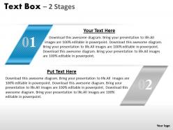Text box 2 stages 20