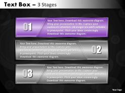 Text box steps 3 46