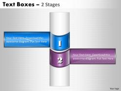 Text boxes 2 stages 21
