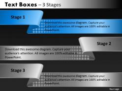 Text boxes 3 stages 48