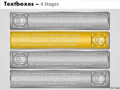 Text boxes 4 stages 29