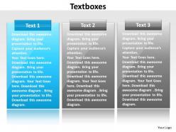 Text boxes editable powerpoint slides templates 18