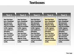 Text boxes editable powerpoint slides templates