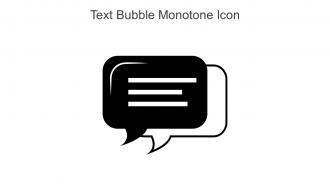 Text Bubble Monotone Icon In Powerpoint Pptx Png And Editable Eps Format