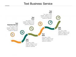 Text business service ppt powerpoint presentation inspiration microsoft cpb