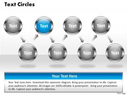 Text circles 4