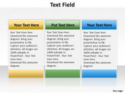 Text field ppt 20