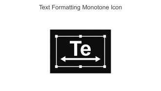 Text Formatting Monotone Icon In Powerpoint Pptx Png And Editable Eps Format