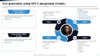 Text Generation Using GPT3 Playground GPT3 Explained A Comprehensive Guide ChatGPT SS V Analytical Appealing