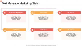 Text Message Marketing Stats In Powerpoint And Google Slides Cpb