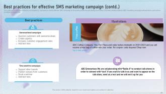 Text Message Marketing Techniques To Enhance Revenue Powerpoint Presentation Slides MKT CD V Colorful Template