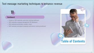 Text Message Marketing Techniques To Enhance Revenue Powerpoint Presentation Slides MKT CD V Unique Slides