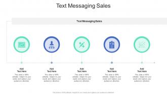 Text Messaging Sales In Powerpoint And Google Slides Cpb