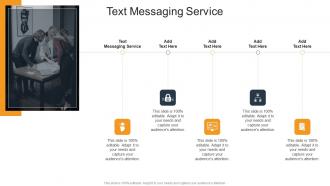 Text Messaging Service In Powerpoint And Google Slides Cpb