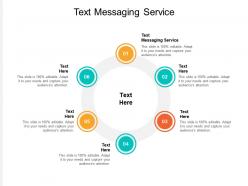 Text messaging service ppt powerpoint presentation styles maker cpb