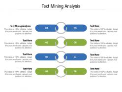 Text mining analysis ppt powerpoint presentation styles show cpb
